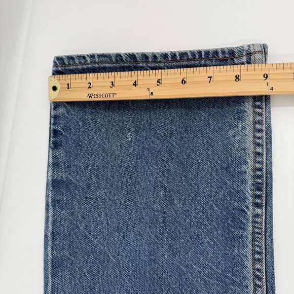 Levis 517 Jeans Men 36x31 Blue Bootcut Denim Medium Wash Mid Rise Cowboy Ranch - Picture 16 of 16